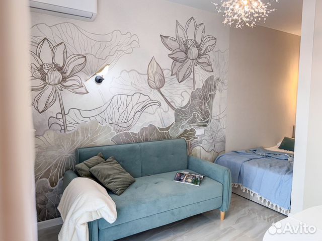

Квартира-студия в апарт-отеле, 21,3 м², 2 кровати