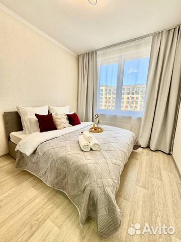 

1-к. квартира, 40 м², 2 кровати