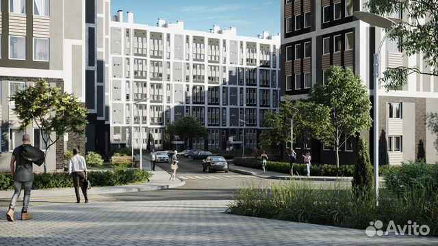 2-к квартира, 62.3 м², 2/10 эт.