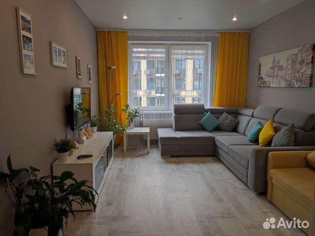 

1-к. квартира, 40 м², 2 кровати