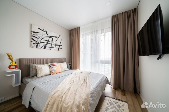 

1-к. квартира, 41 м², 3 кровати