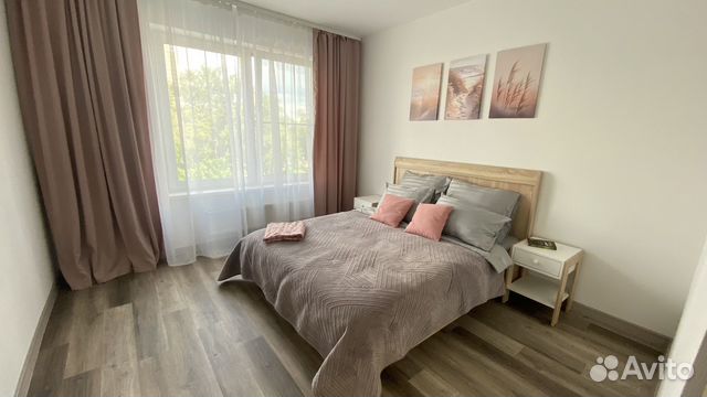 

1-к. квартира, 41,3 м², 2 кровати