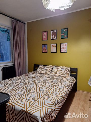 

1-к. квартира, 34 м², 2 кровати