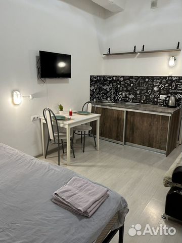 

Квартира-студия, 25 м², 2 кровати