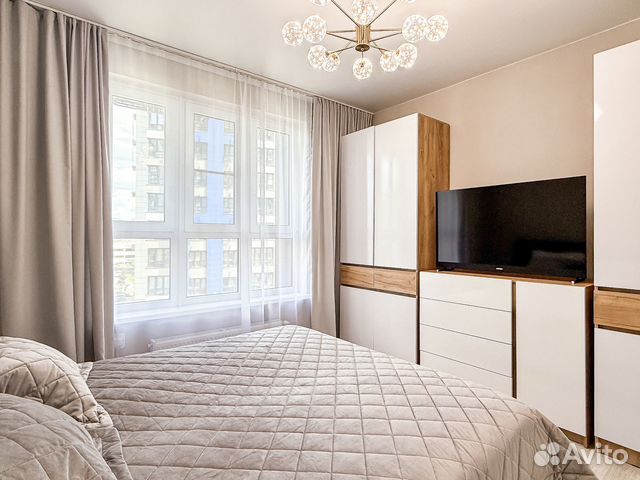 

1-к. квартира, 40 м², 2 кровати