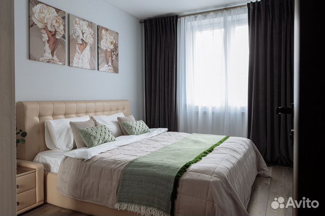 

3-к. квартира, 80 м², 3 кровати