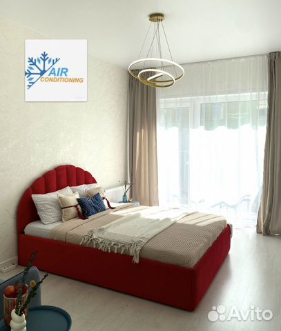 

1-к. квартира, 28 м², 2 кровати