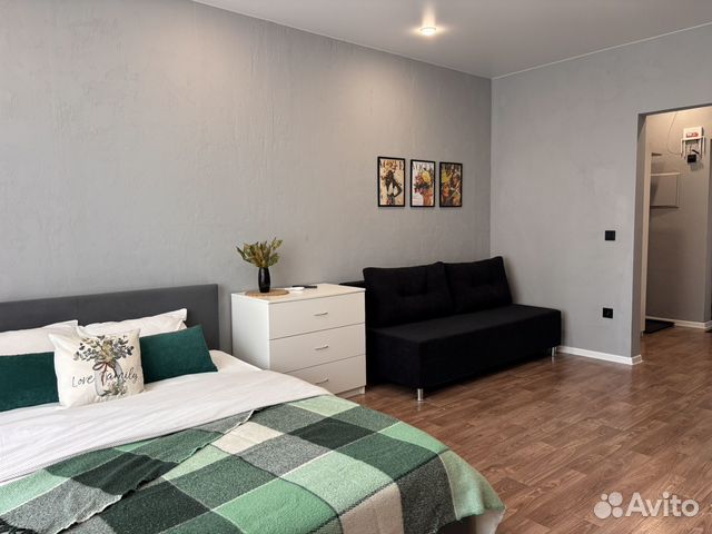 

Квартира-студия, 30 м², 2 кровати
