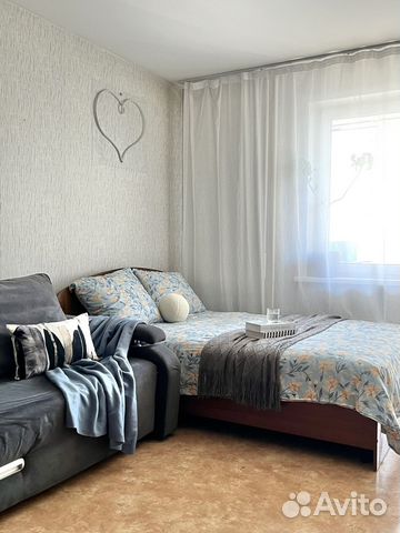 

Квартира-студия, 42 м², 2 кровати
