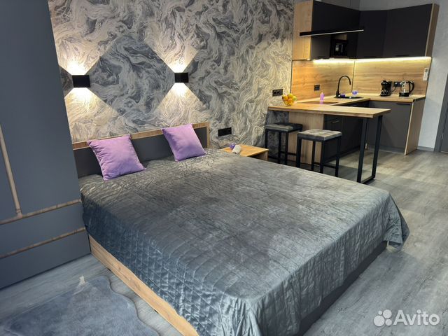 

Квартира-студия, 30 м², 1 кровать