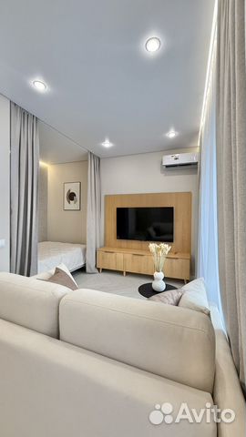 

Квартира-студия, 30 м², 2 кровати