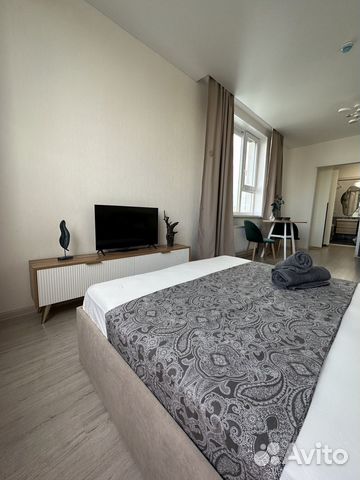 

Квартира-студия, 32 м², 2 кровати