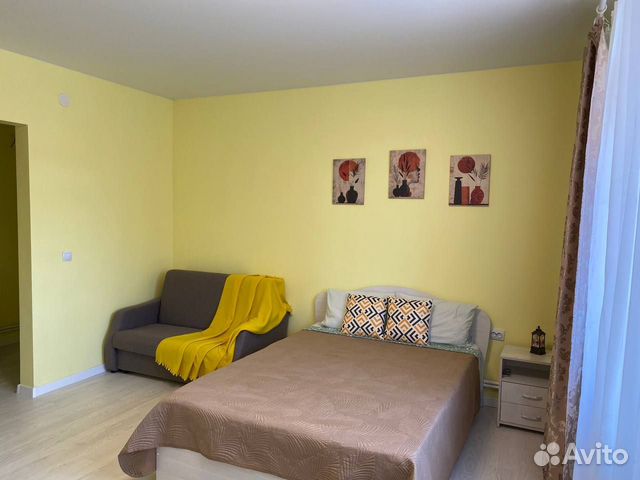 

Квартира-студия, 32 м², 2 кровати
