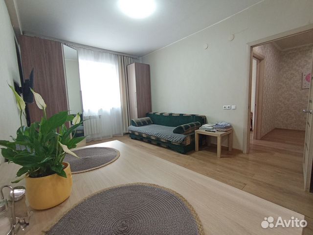 

1-к. квартира, 39 м², 2 кровати