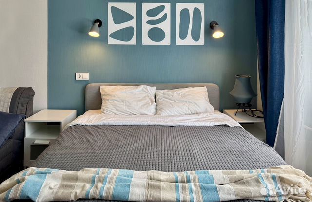 

1-к. квартира, 33 м², 3 кровати