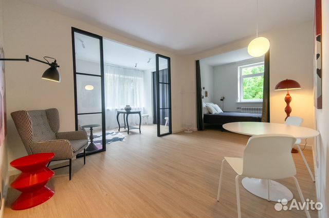 

1-к. квартира, 42 м², 2 кровати