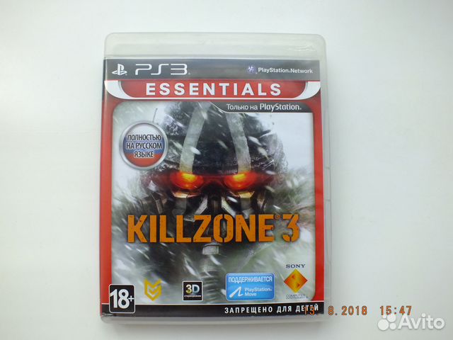 Игра на PS3 killzone 3