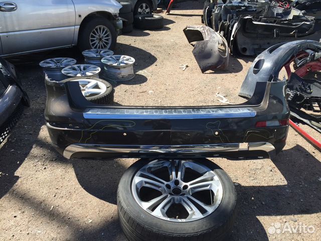 Бампер задний Mercedes w166 ML