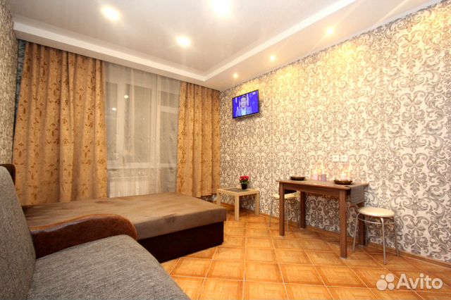 

Квартира-студия, 35 м², 2 кровати