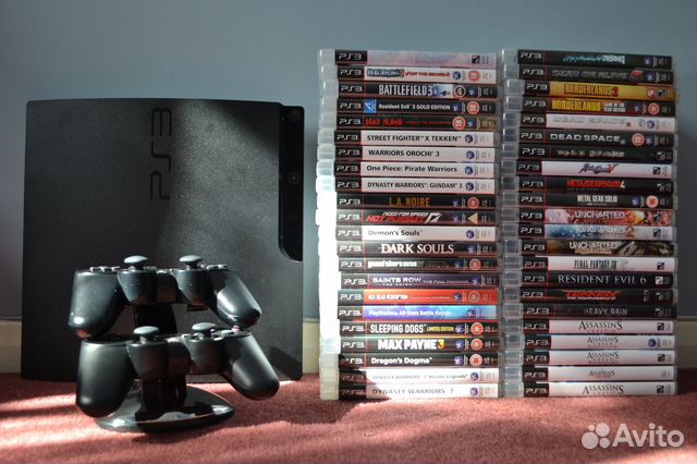 PS3 Playstation 3 Sony ps3 / xbox 360 + 40 хит игр