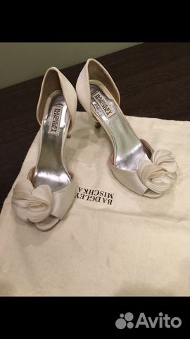 Свадебные туфли badgley mischka blossom