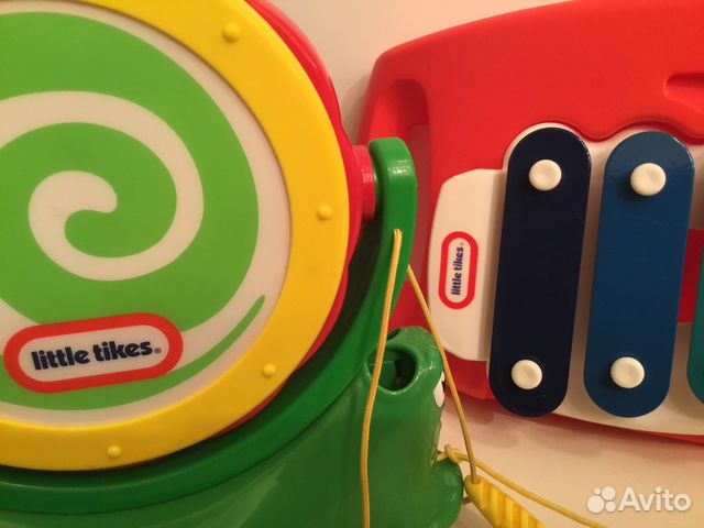 Little tikes ксилофон новый: гитара: барабан и мин