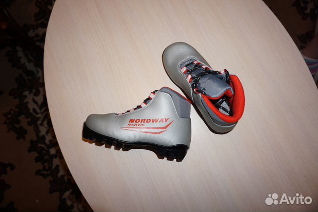 Ботинки лыжные детские (размер 33, крепление NNN)