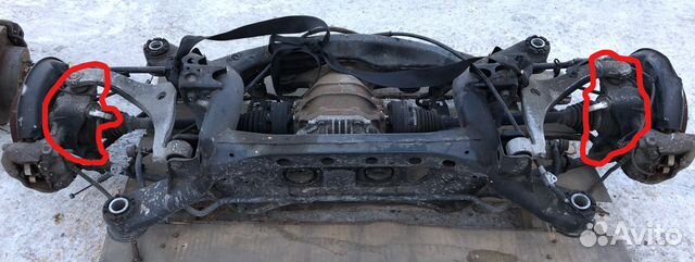 Ступица задняя левая Celsior UCF30 UCF31