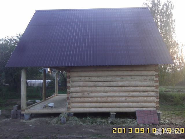 Банька 4х6+ 2 с террасой, мансардой цена с сборкой Банька 4х6+ 2 с террасой, мансардой цена с сборкой
