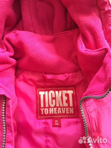 Куртка для девочки осенняя ticket 128р