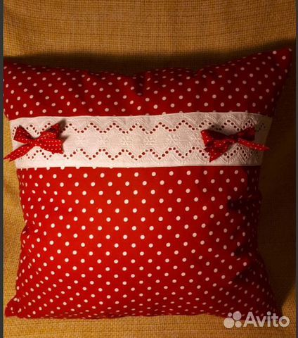 Декоративная подушка handmade Декоративная подушка handmade