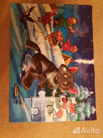 Продаются б/у пазлы для детей и игрушки