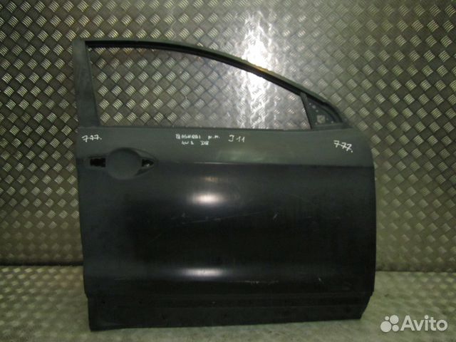 Дверь передняя правая для Ниссан Кашкай 2 J11