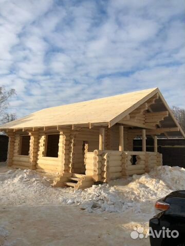 Сруб для бани из липы Сруб для бани из липы