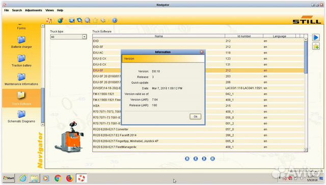 Still steds Forklifts Версия D8.18+KG Full