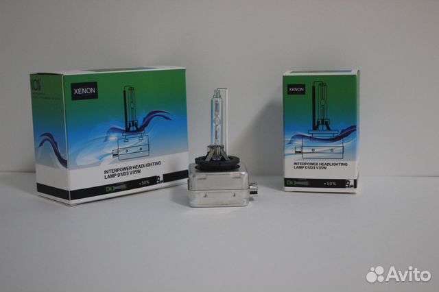 Лампы ксенон D1S +50 4300 5000 6000k
