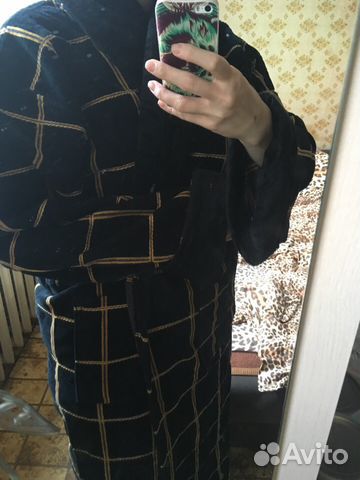 Новый мужской халат махровый 50-52 Новый мужской халат махровый 50-52