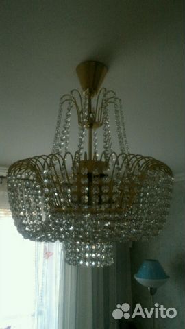 Люстра хрустальная