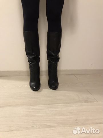 Сапоги кожаные зимние Corsocomo