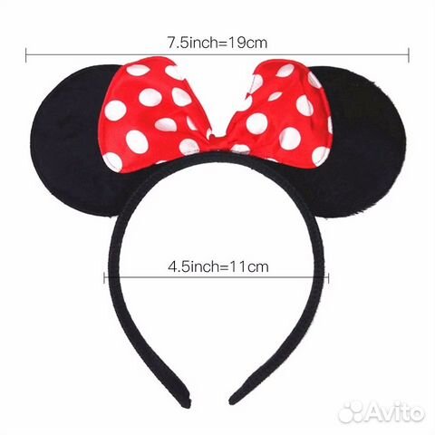 Новые ушки Мики Мауса/Мини Мауса