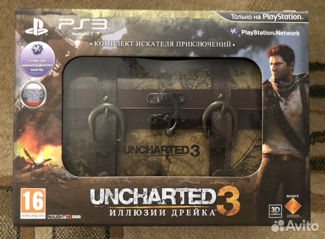 Uncharted 3 Иллюзии Дрейка Комплект искателя прикл Uncharted 3 Иллюзии Дрейка Комплект искателя прикл