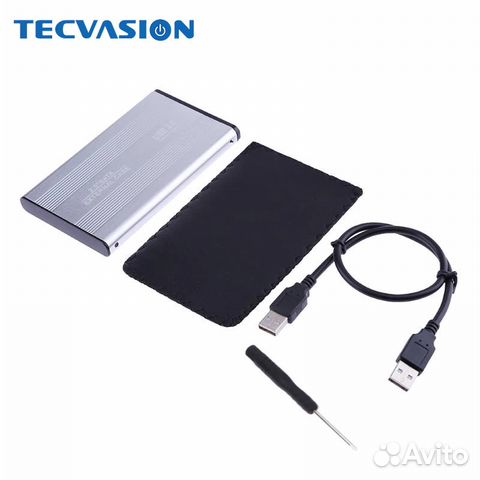 Корпус с чехлом для внешнего HDD или SSD (2,5