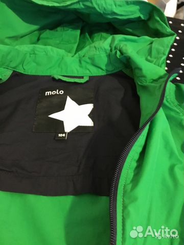 Ветровки molo размер 98-104 б/у Ветровки molo размер 98-104 б/у