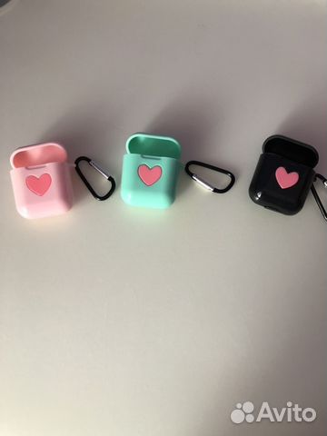 Силиконовый Чехол кейс для AirPods