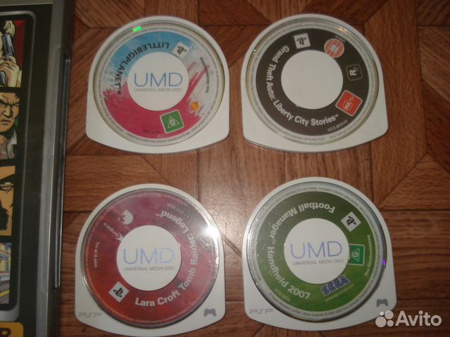 Диски Sony PSP + обмен