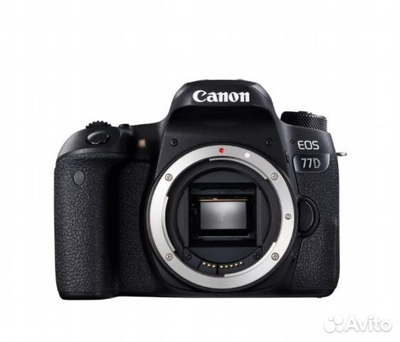 Фотоаппарат зеркальный Canon EOS 77D Body