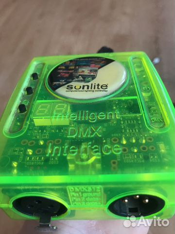 Управления световыми приборами Sunlite dmx512