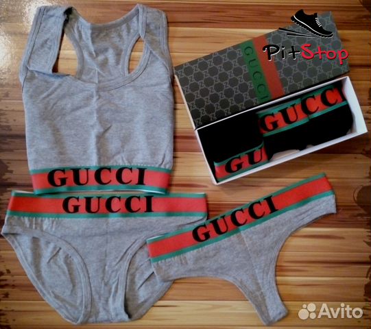 Набор женского нижнего белья Gucci Набор женского нижнего белья Gucci