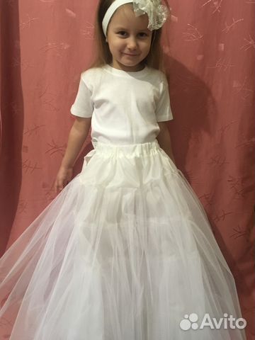 Подъюбник мягкий (без колец) детский из фатина