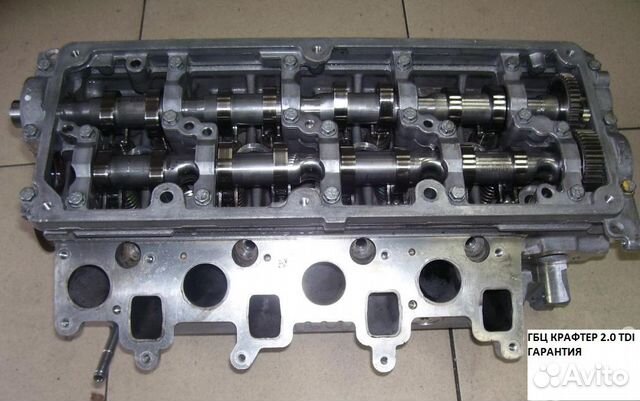 Головка блока цилиндров Крафтер 2.0 TDI Гбц